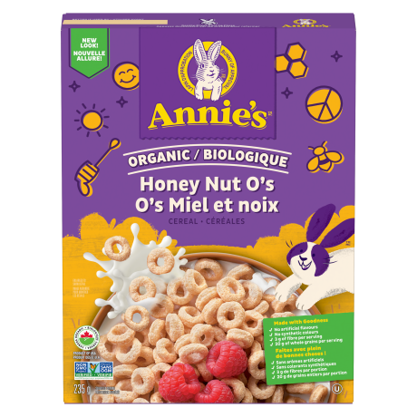 Honey Nut O's Cereal, Organic Cereal